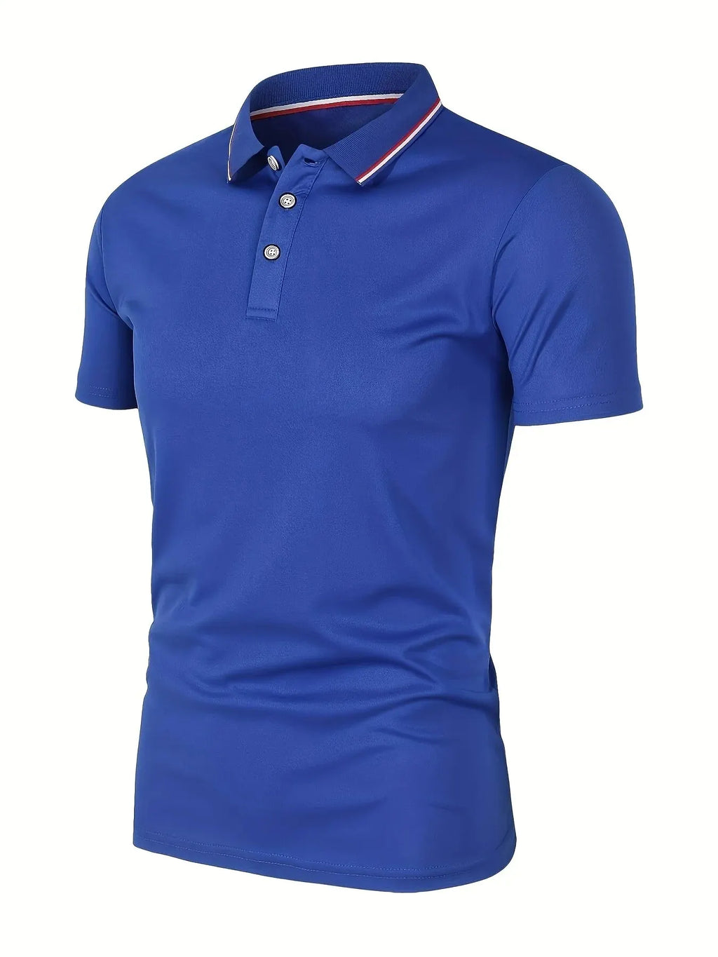 Herenpoloshirt met streepkraag - afbeelding 21