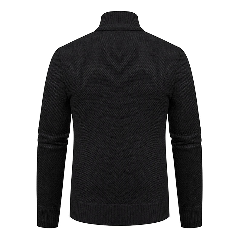 Gebreid herenvest met fleece - afbeelding 10