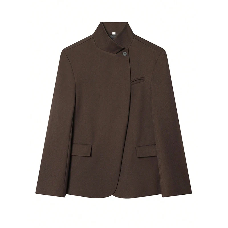 Kantoorblazer met opstaande kraag - afbeelding 28
