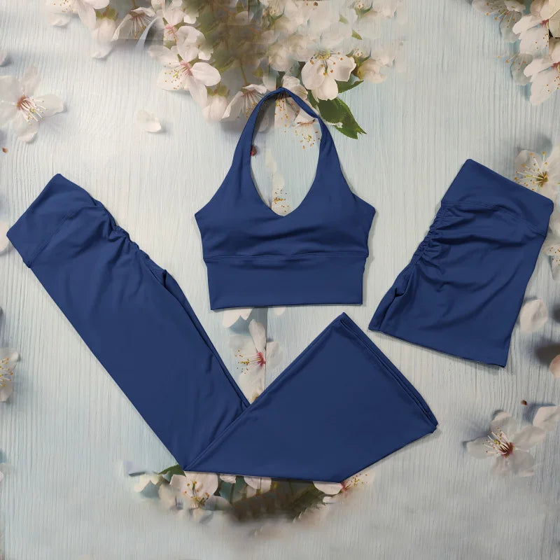 Yogaset met flared legging - afbeelding 52
