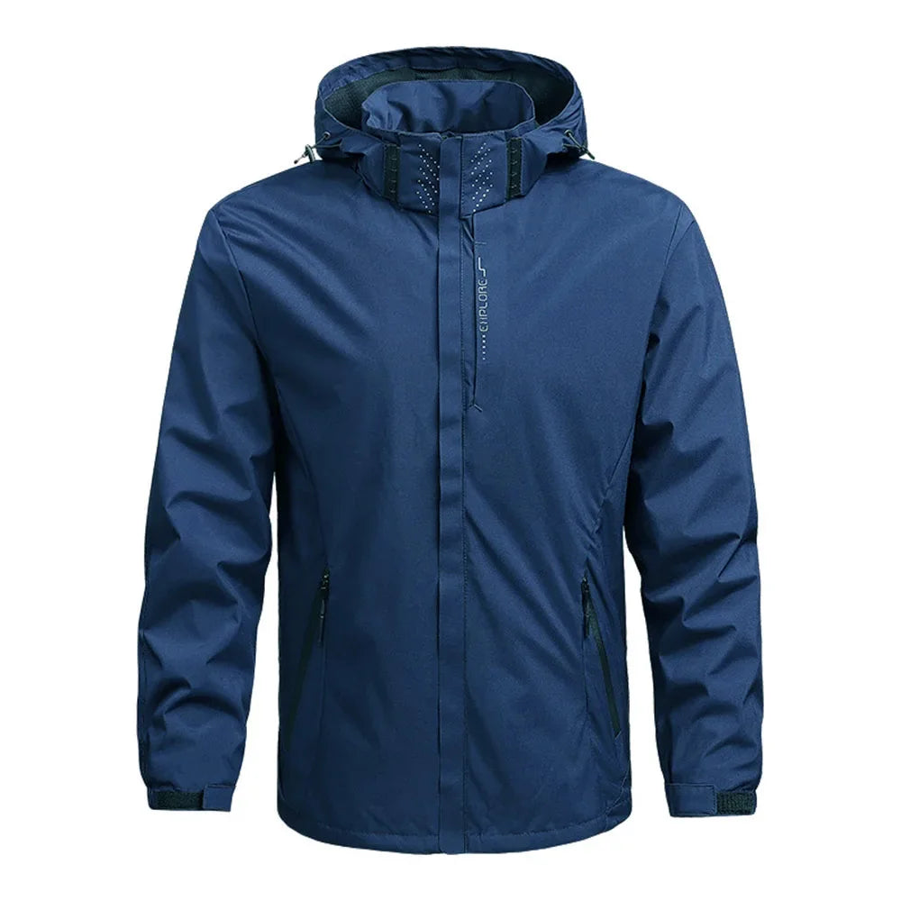 Waterafstotende herenjas met capuchon - afbeelding 18