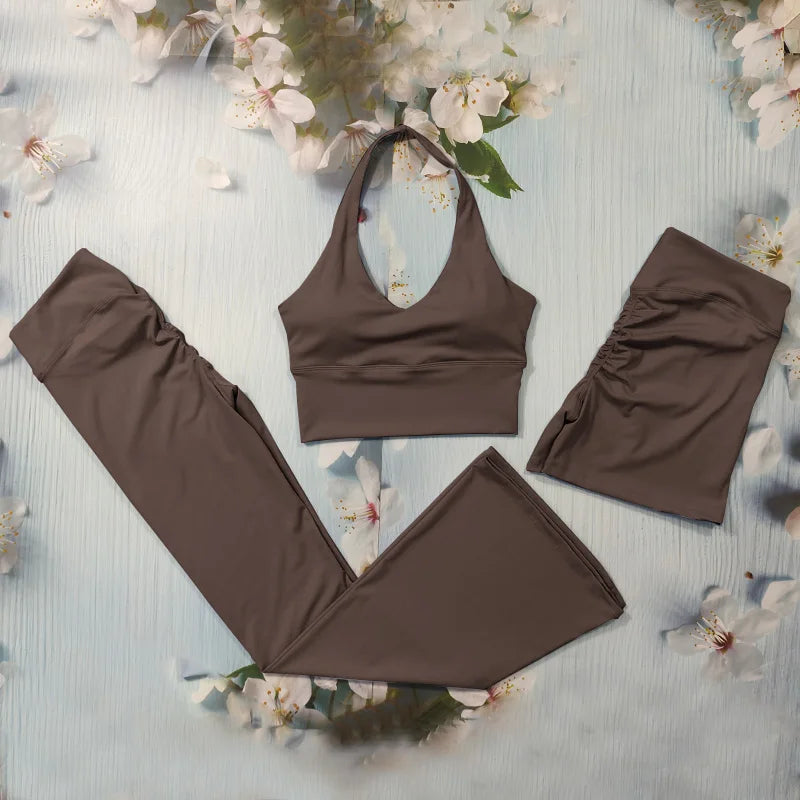 Yogaset met flared legging - afbeelding 41