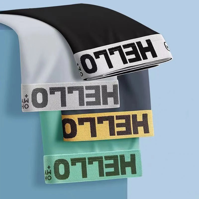 Boxershorts, zijdezacht materiaal (set van 4)