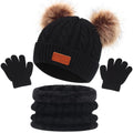 Kindermuts met pompons - afbeelding 3