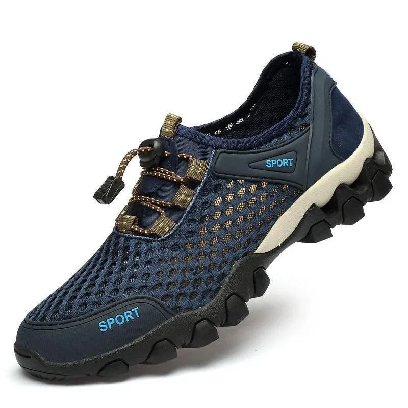 Ademende outdoorschoenen voor heren