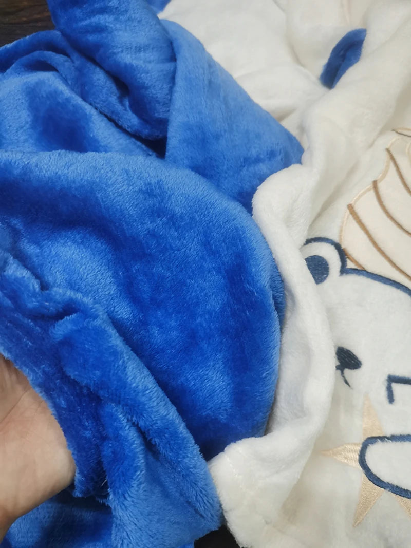 Fleece pyjama met dierenprint - afbeelding 3