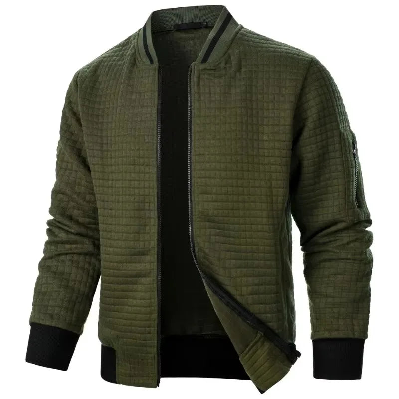 Baseball jacket met rits
