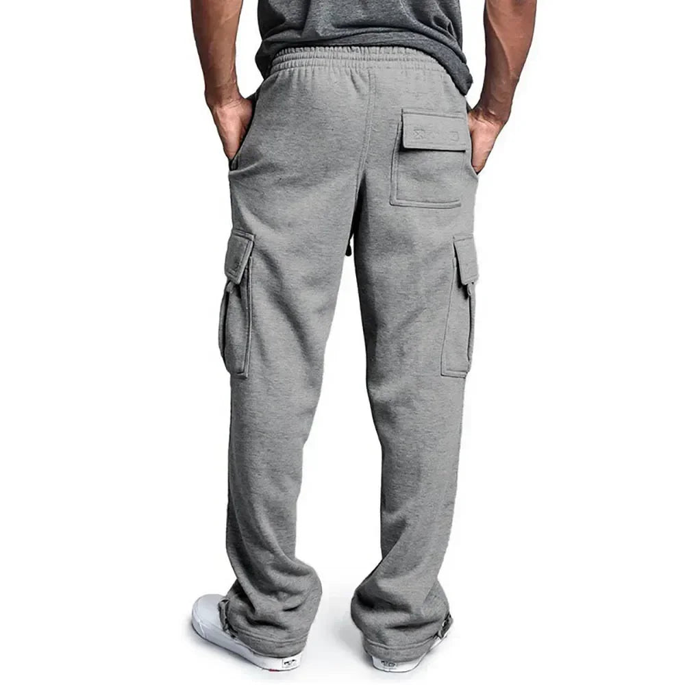 Wijde cargo joggingbroek - afbeelding 5