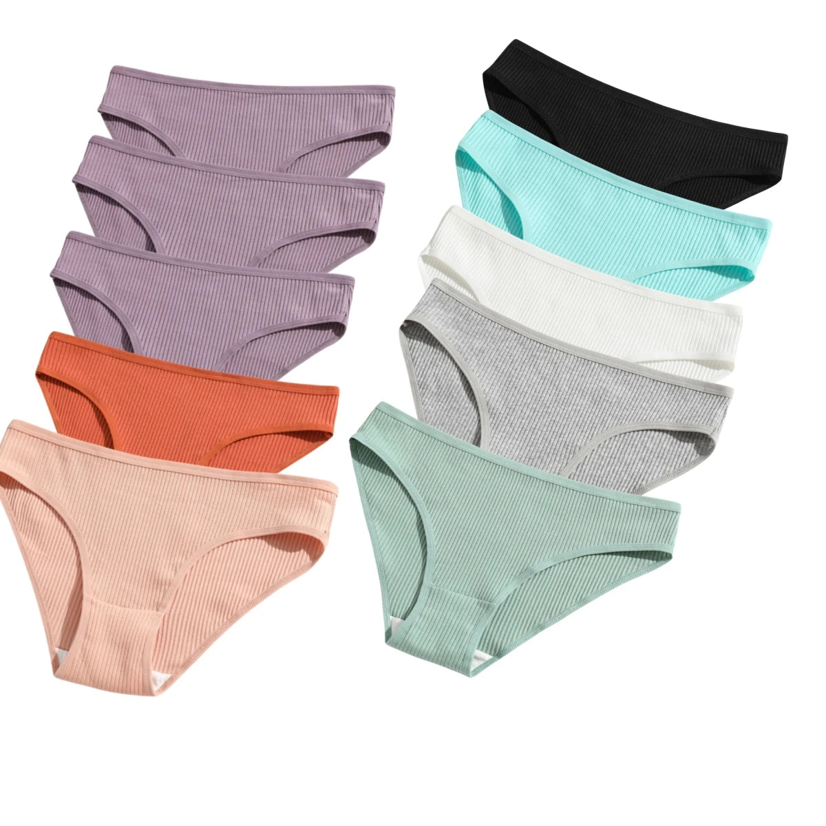 10-delige set dames slips