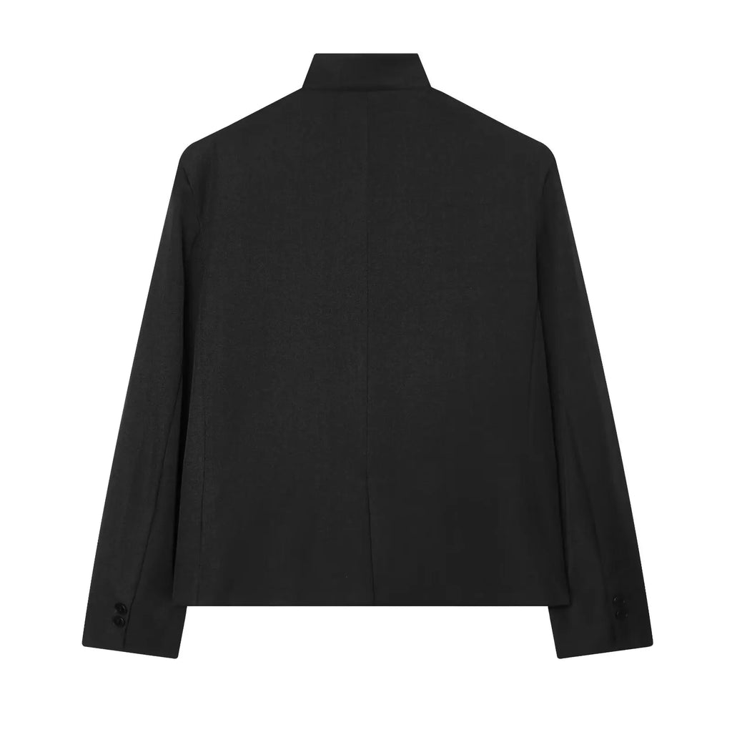Blazer met opstaande kraag - afbeelding 21