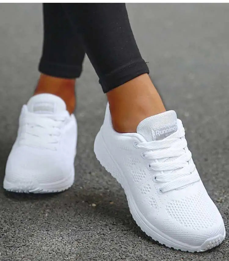 Klassieke gebreide damessneakers - afbeelding 6