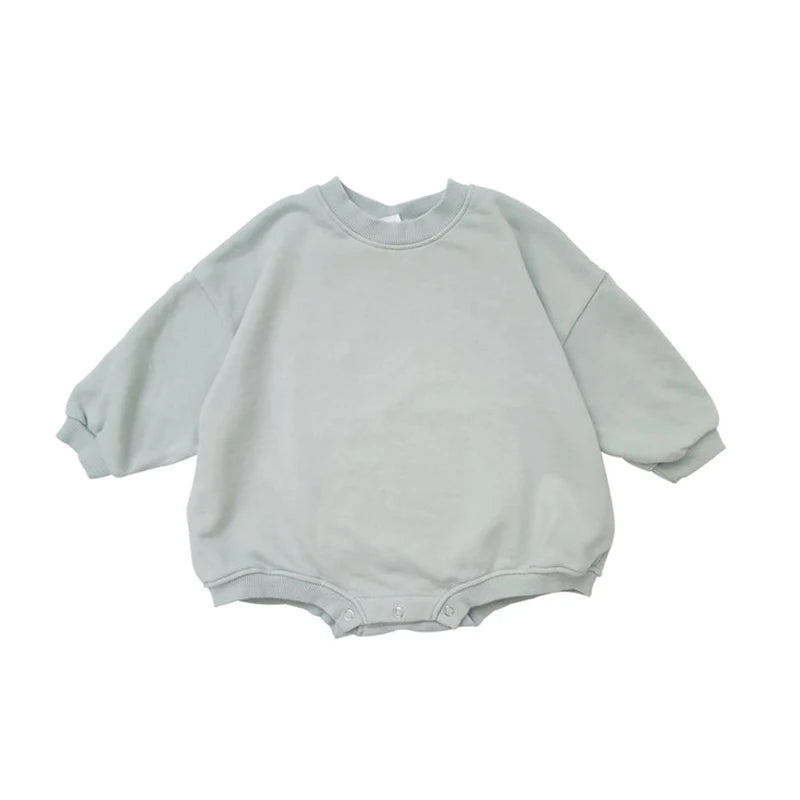 Babyromper in sweaterstijl - afbeelding 4