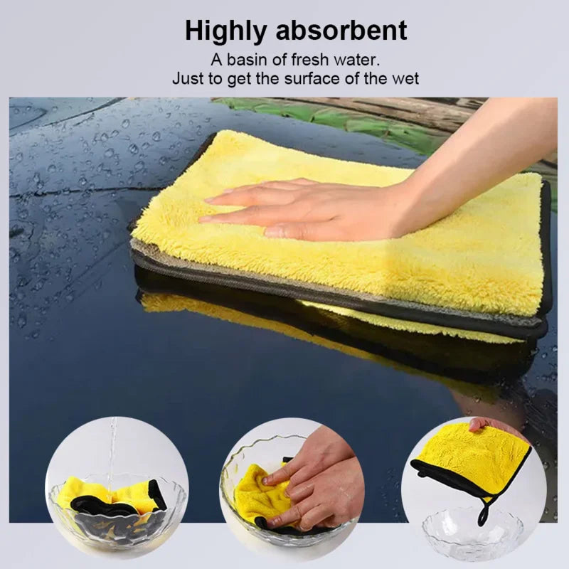 Microvezel Autowasdoeken Set