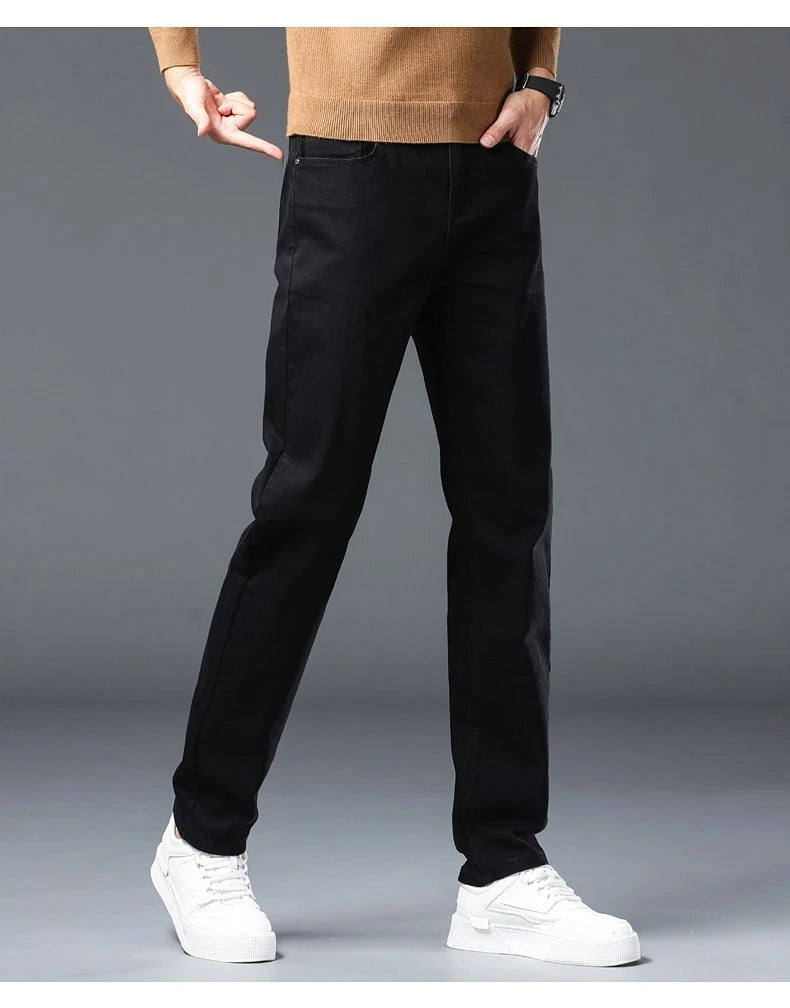 Rechte jeans met stretch - afbeelding 21