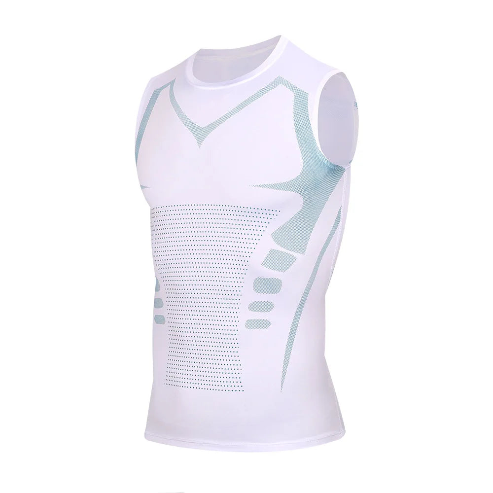 Heren compressie sportshirt