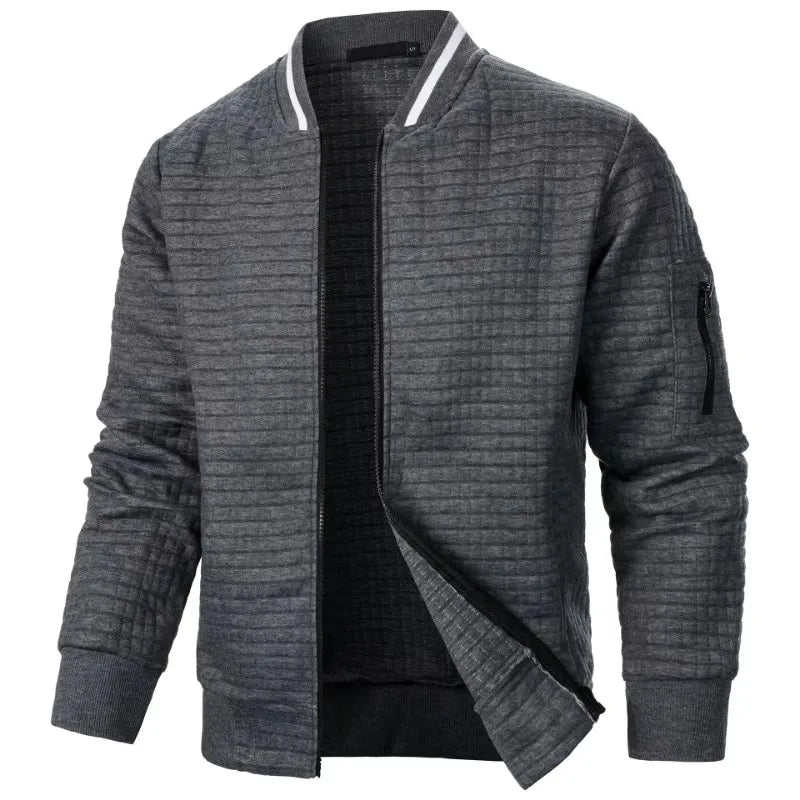 Baseball jacket met rits