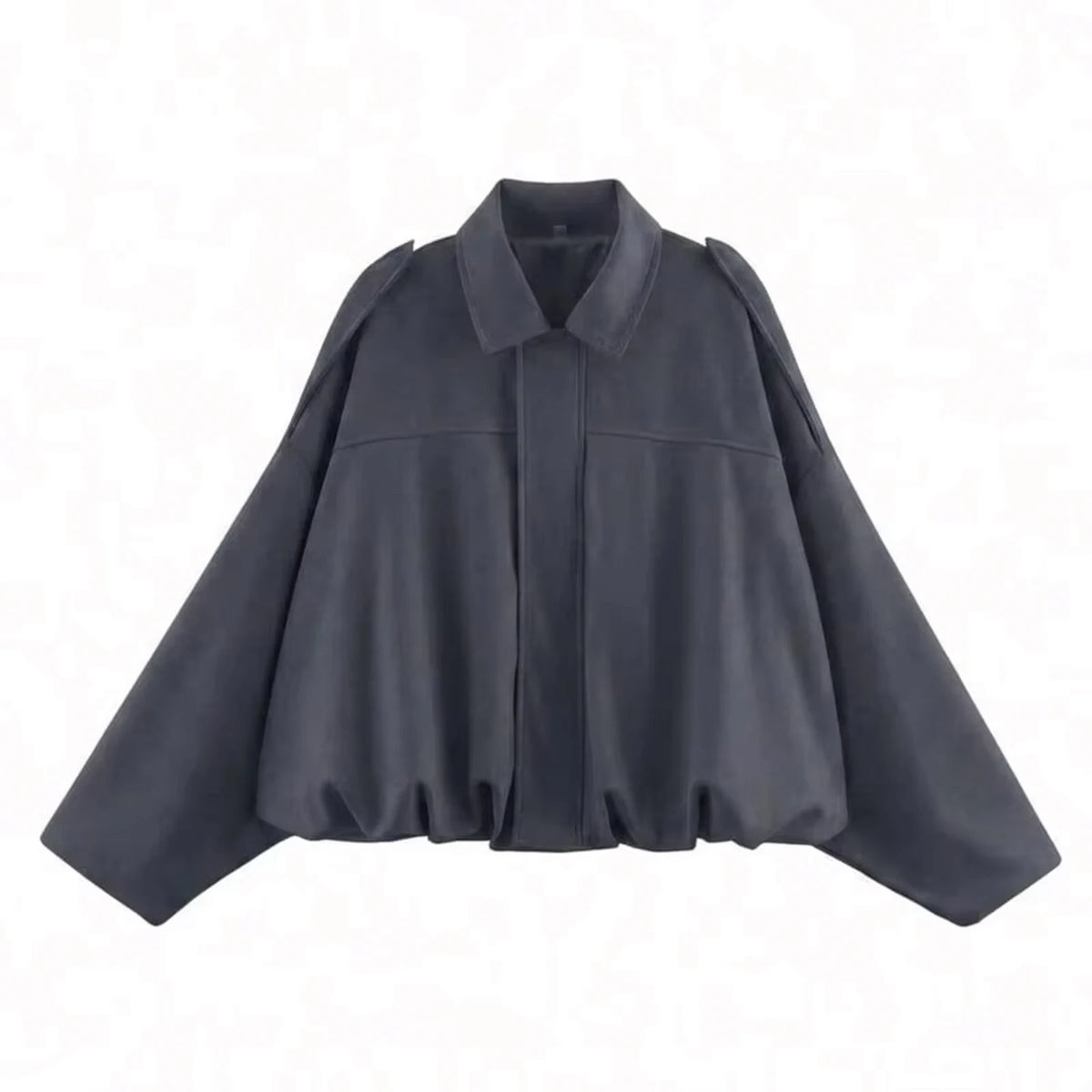 Suède-look jack met vleermuismouwen - afbeelding 31