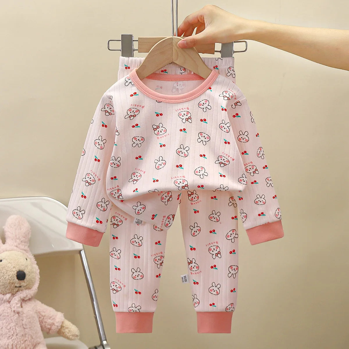 Kinderpyjama met print - afbeelding 4