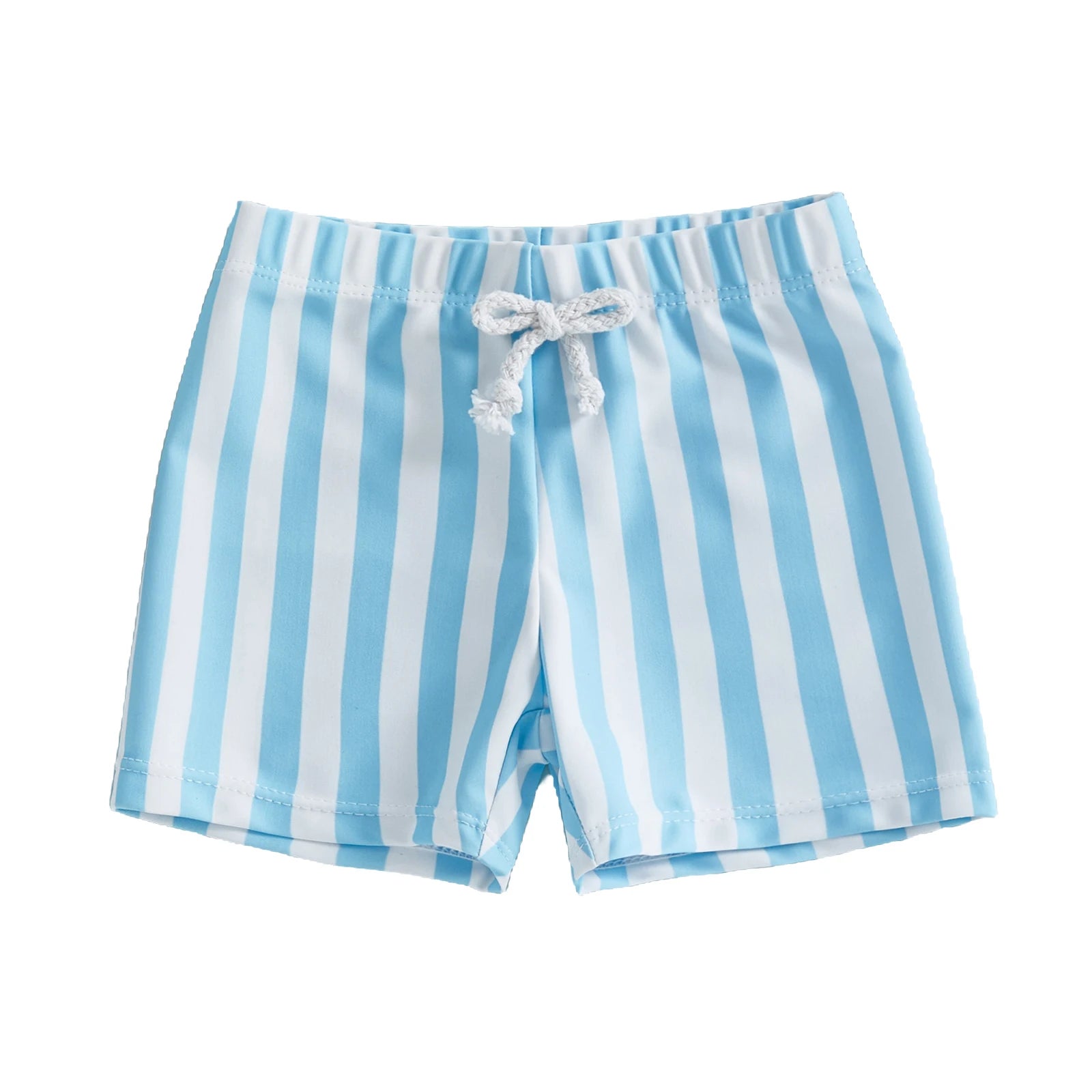 Gestreepte baby jongens zwemshorts