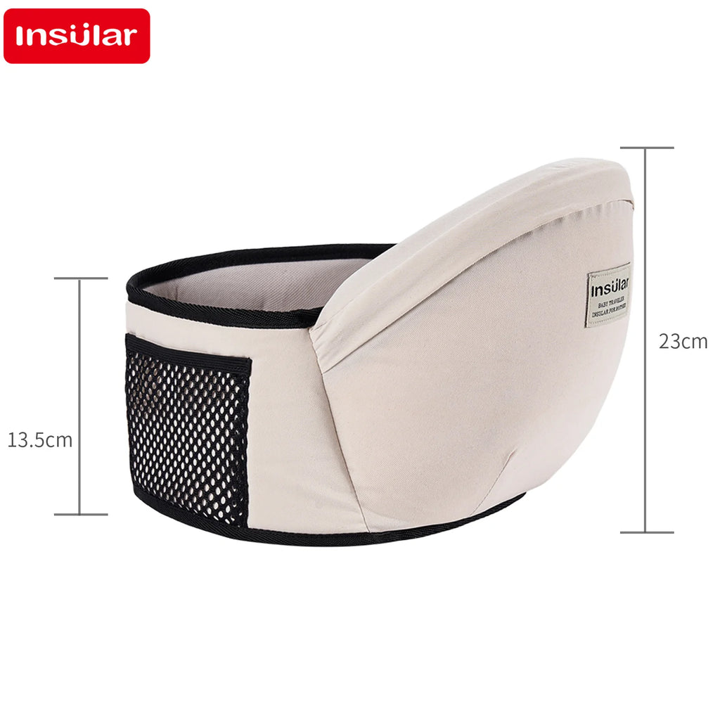 Ergonomische baby draagzak met heupzitje