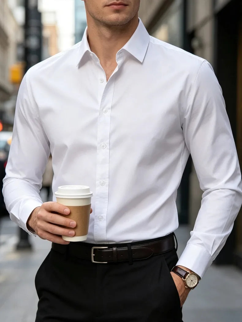 Slim fit herenoverhemd - afbeelding 5