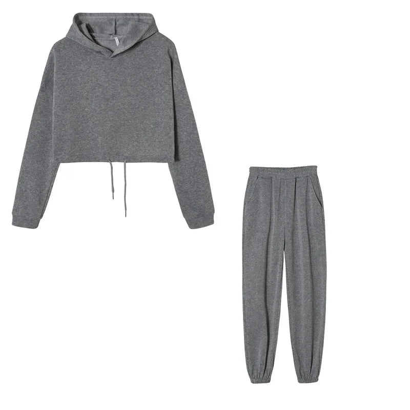 Cropped hoodie en joggingbroek - afbeelding 16