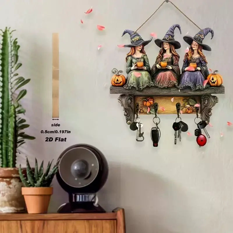 Exclusieve Halloween &amp; Christmas houten decoratieset