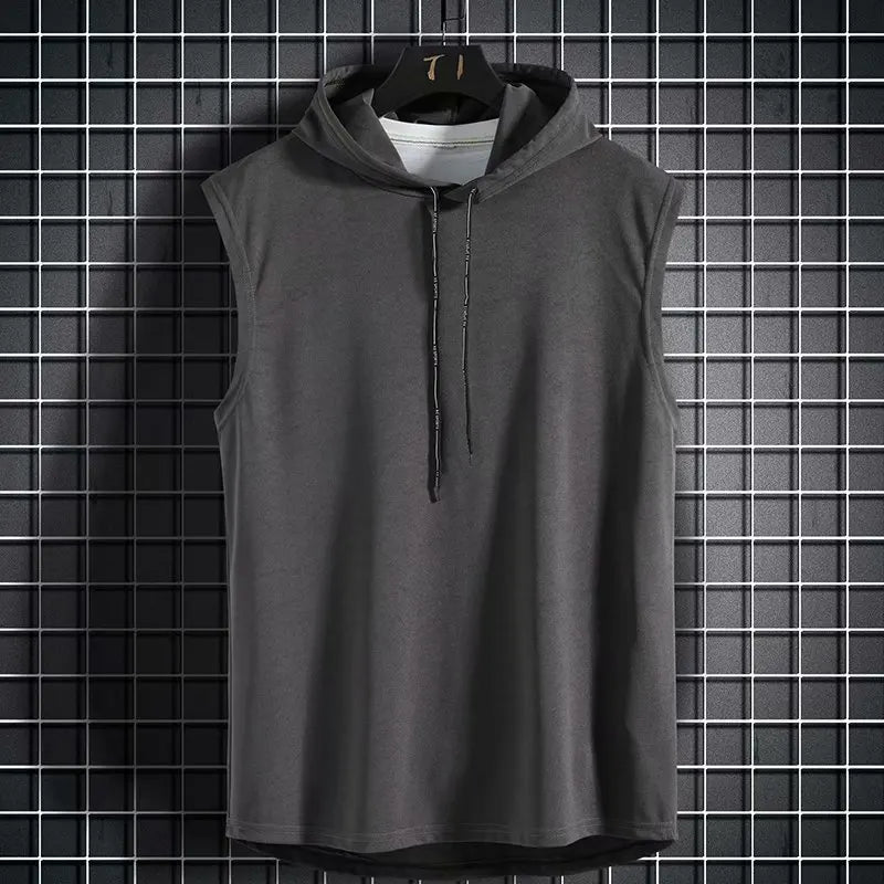 Mouwloze hoodie-tanktop - afbeelding 9
