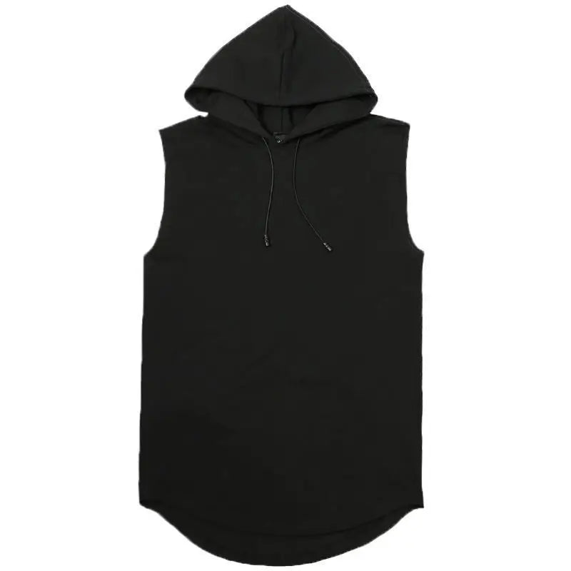 Mouwloze hoodie-tanktop - afbeelding 5