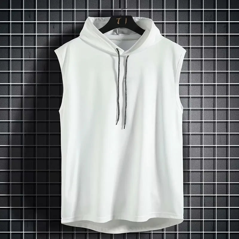Mouwloze hoodie-tanktop - afbeelding 10